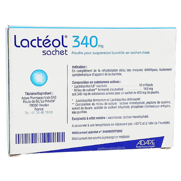 Lacteol 340mg