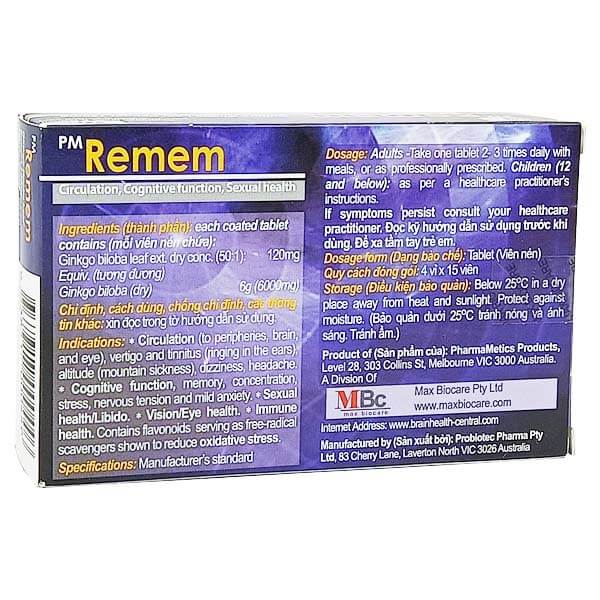 PM Remem 120mg