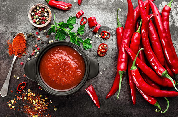 Viêm nang lông hạn chế đồ ăn cay nóng