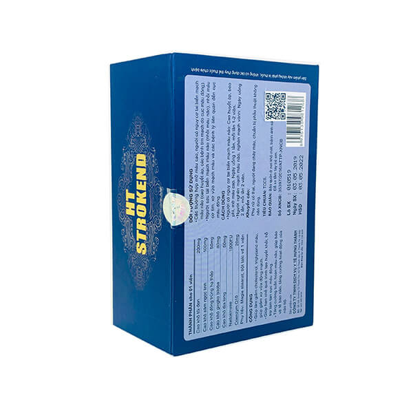 HT Strokend (Hộp 30 viên) - Phòng TAI BIẾN, ĐỘT QUỴ