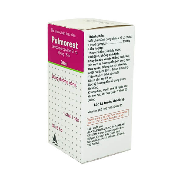 Pulmorest 30mg/5ml