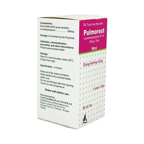 Pulmorest 30mg/5ml