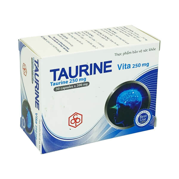 Taurine vita 250mg - Tăng cường THỊ LỰC