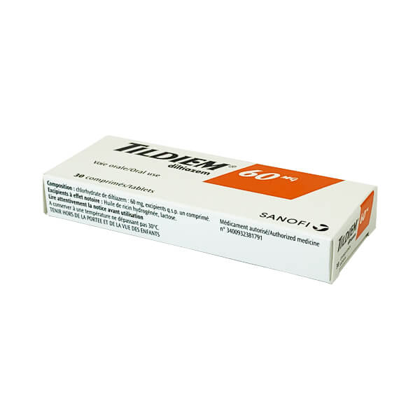 Tildiem 60mg - Trị đau thắt ngực