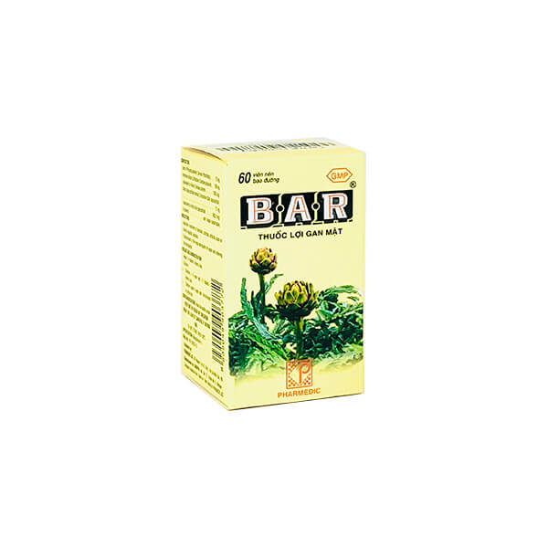 Thuốc lợi gan mật BAR 60 viên