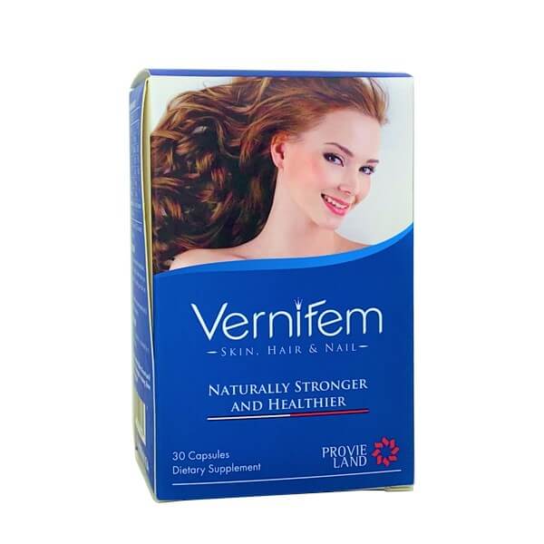 Vernifem Skin, Hair & Nails - Ngăn ngừa tóc rụng