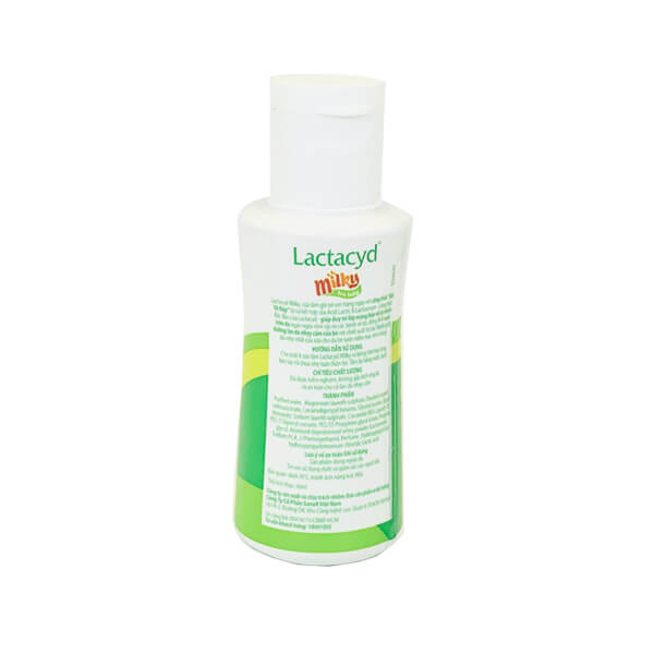 Lactacyd Milky 60ml - Cho làn da mềm mại, giảm hăm tã, viêm da