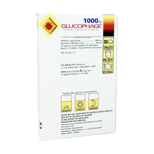 Glucophage 1000mg