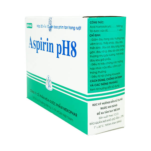 Aspirin pH8