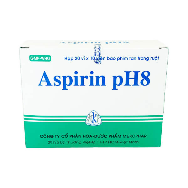 Aspirin pH8