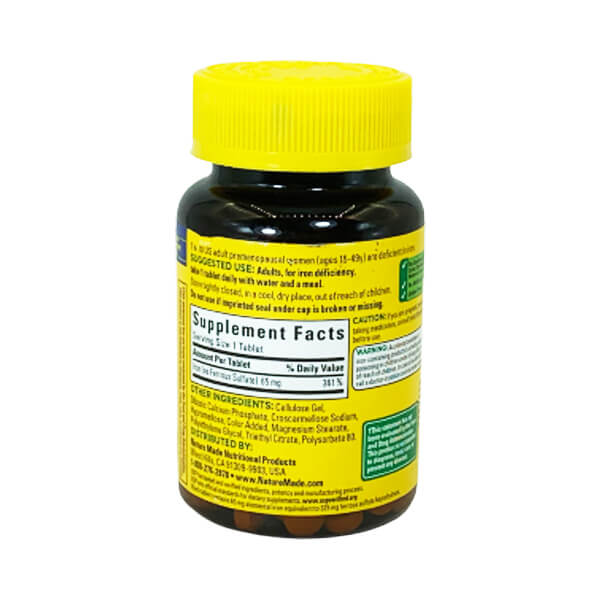 Iron Nature Made 65mg