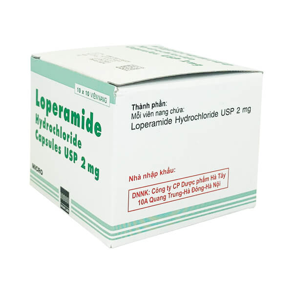 Loperamide Hydrochloride Capsules USP 2mg