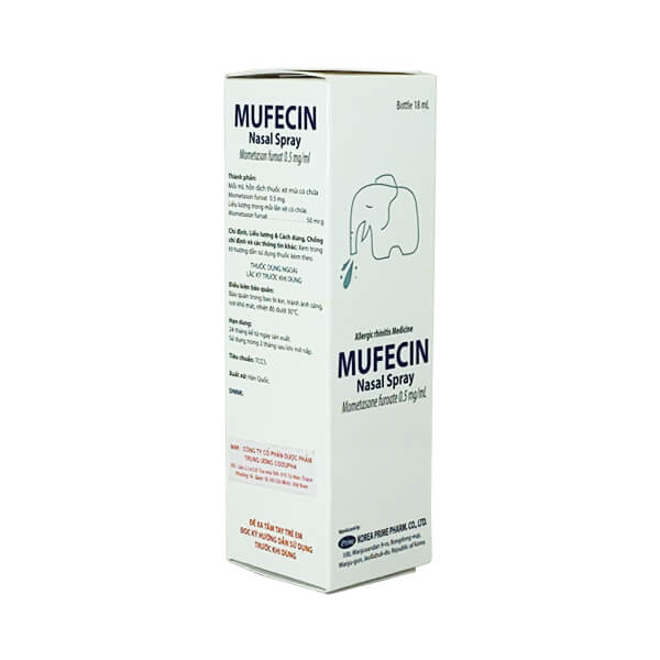 Mufecin nasal spray 18ml