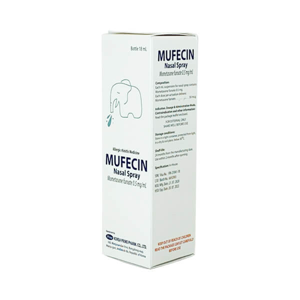 Mufecin nasal spray 18ml