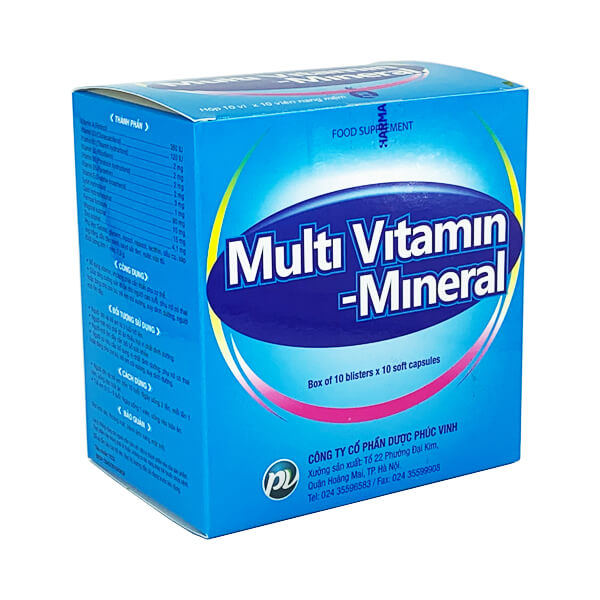 Multi Vitamin - Mineral - Bổ sung vitamin, khoáng chất