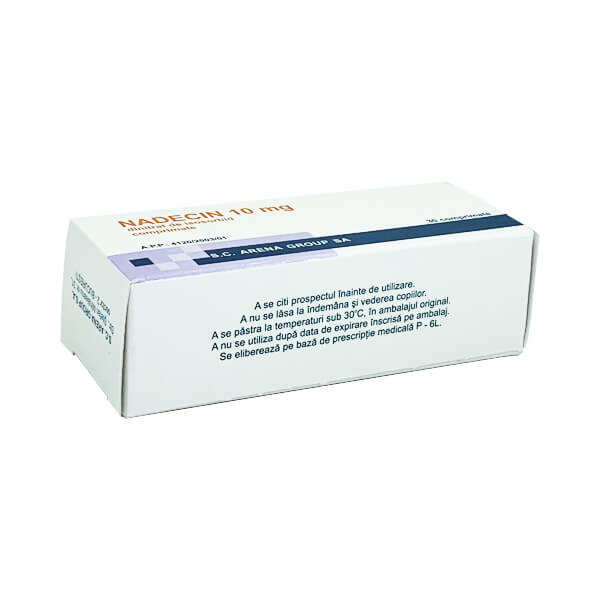 Nadecin 10mg -  Chống đau thắt ngực