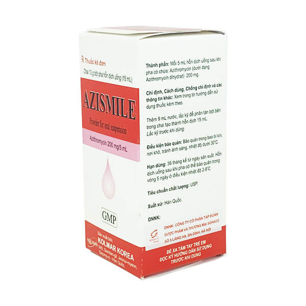 Azismile 200mg/5ml