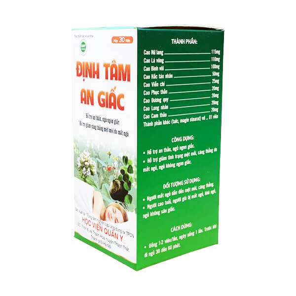 Định tâm an giấc