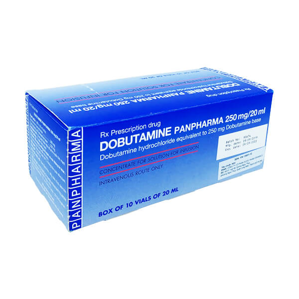 Dobutamine Panpharma 250mg/20ml