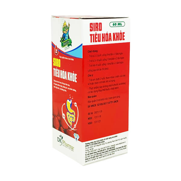 Siro Tiêu hóa khỏe (60ml)