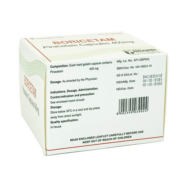 Boricetam 400mg