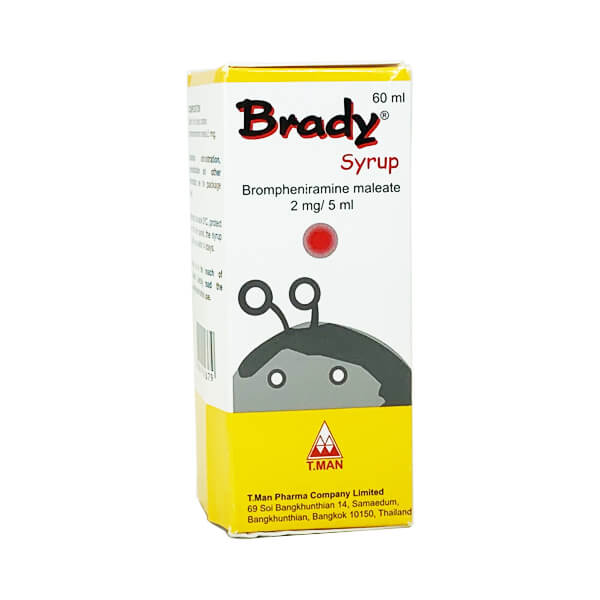 Brady Syrup 2mg/5ml