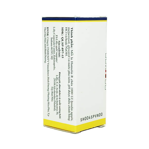 Humulin R 100 IU/1ml