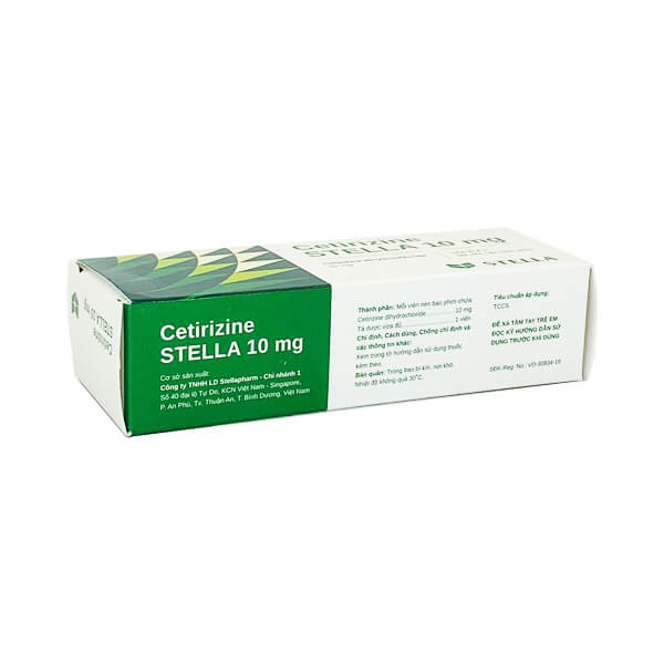 Cetirizine STELLA 10mg