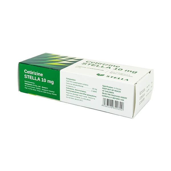 Cetirizine STELLA 10mg