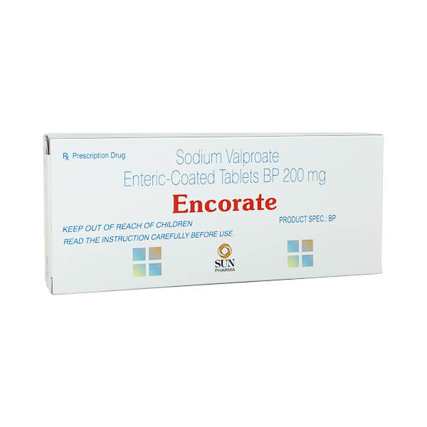 Encorate 200mg - Cắt cơn động kinh nhanh chóng