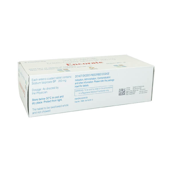 Encorate 200mg - Cắt cơn động kinh nhanh chóng