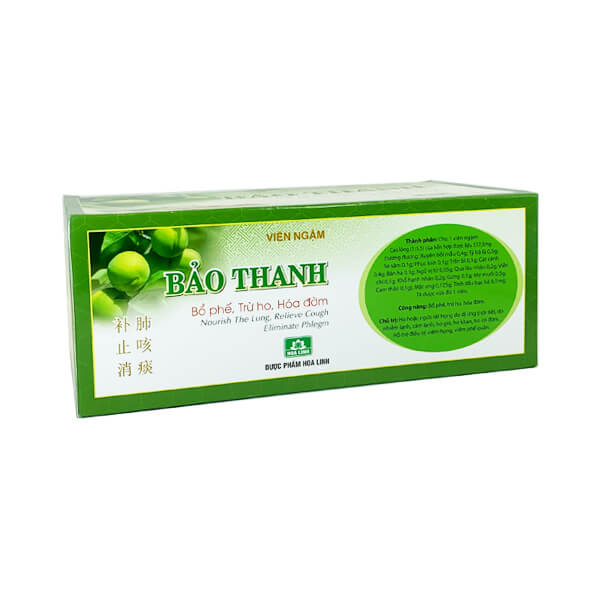 Viên ngậm Bảo Thanh hộp 100 viên