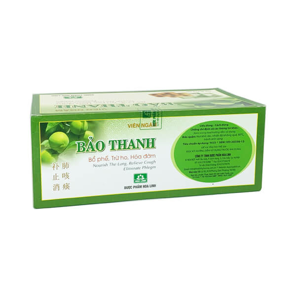 Viên ngậm Bảo Thanh hộp 100 viên