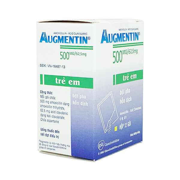 Augmentin 500mg/62.5mg