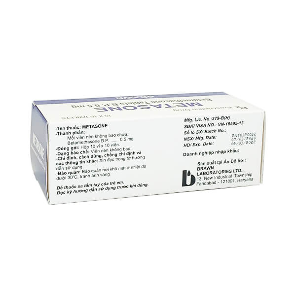 Metasone 0.5mg