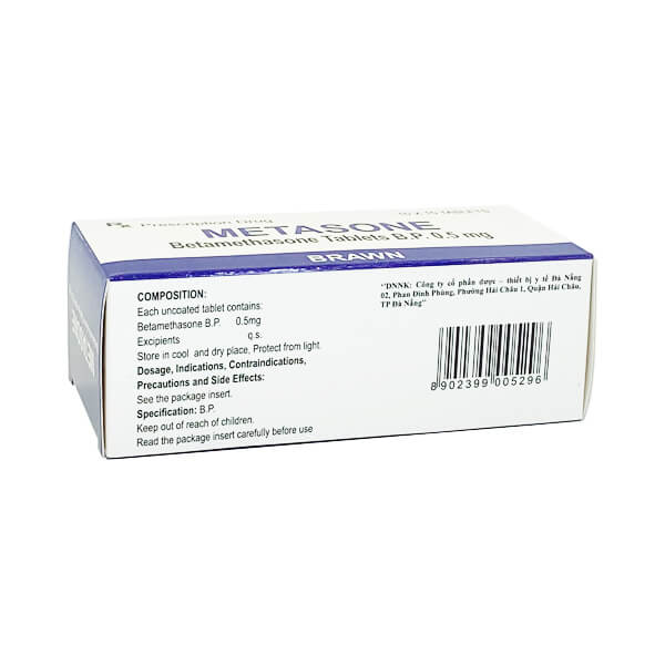 Metasone 0.5mg