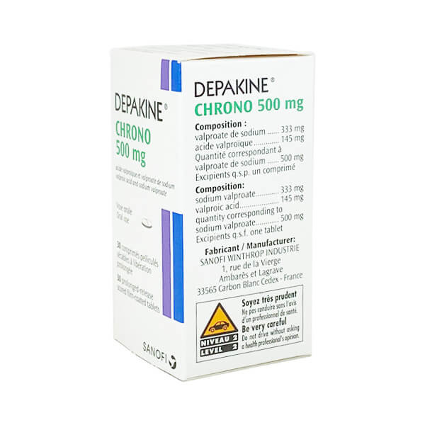 Depakine chrono 500mg