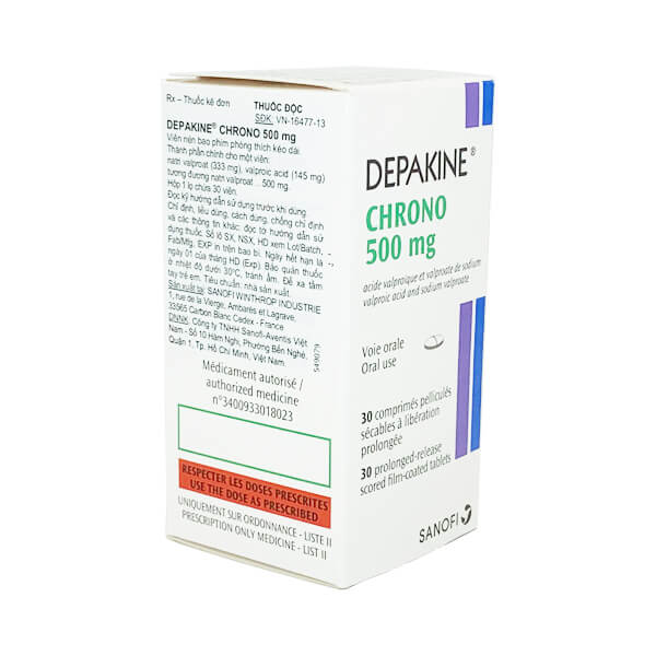 Depakine chrono 500mg