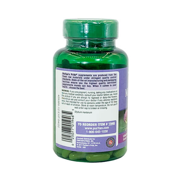 Puritan’s Pride Milk Thistle Extract 1000mg