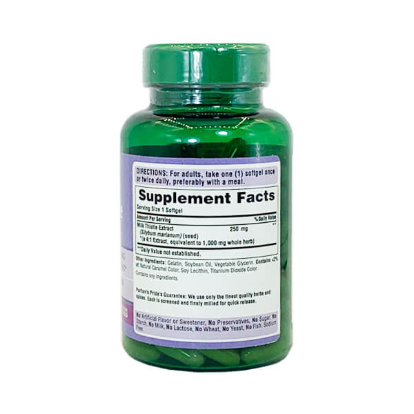 Puritan’s Pride Milk Thistle Extract 1000mg