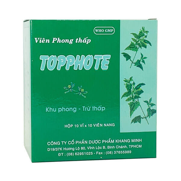 Viên phong thấp Topphote