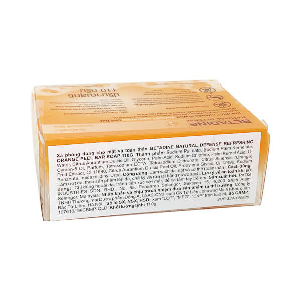 Betadine Natural Defense Bar Soap