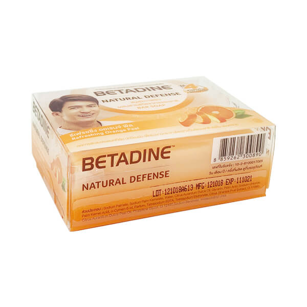 Betadine Natural Defense Bar Soap