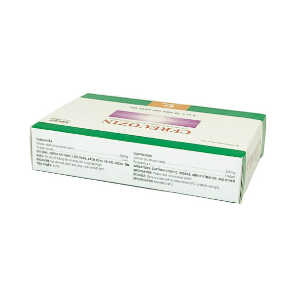 Cerecozin 500mg
