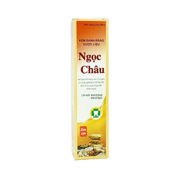 Kem đánh răng dược liệu Ngọc Châu