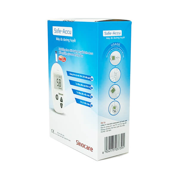 Máy đo đường huyết Safe-Accu