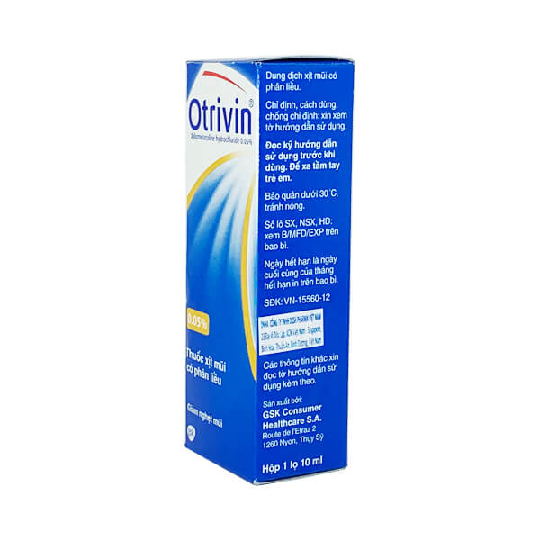 Xịt mũi Otrivin 0.05%