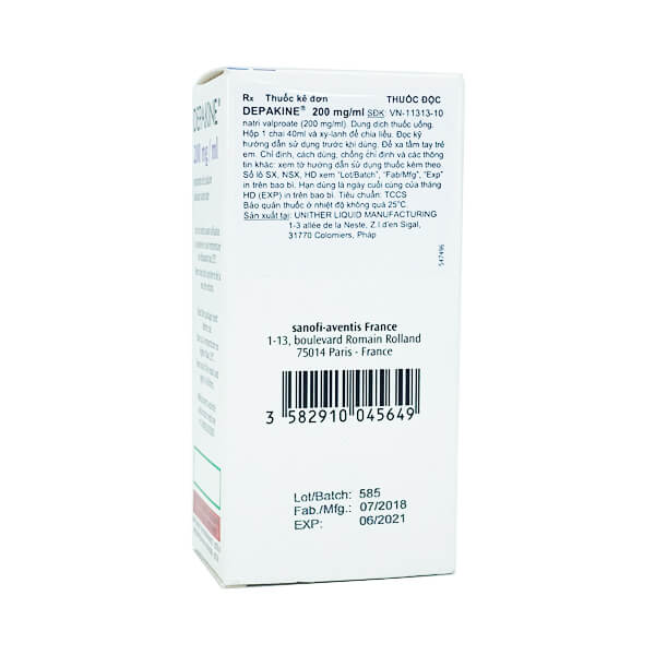 Depakine 200mg/ml