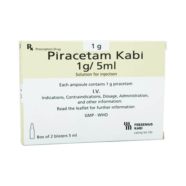 Piracetam Kabi 1g/5ml