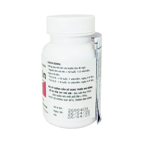 Betalestin (lọ 500 viên)
